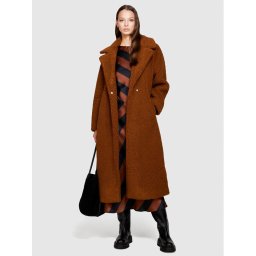Sisley Átmeneti kabát 2XFQLN033 Barna Comfort Fit