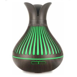 Design Párologtató Aroma Diffúzor 7 színű LED fénnyel 500ml