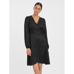 Vero Moda Hétköznapi ruha Sabi 10278655 Fekete Relaxed Fit