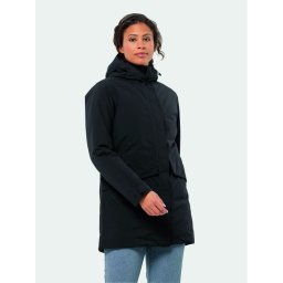 Jack Wolfskin Télikabát Tempelhof Coat 1116151 Fekete Regular Fit
