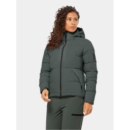 Jack Wolfskin Télikabát Wandermood Down Jkt 1207321 Zöld Regular Fit