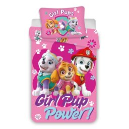 Mancs őrjárat Girl Power ovis ágynemű