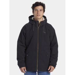 Quiksilver Átmeneti kabát Final Call Jckt EQYJK03980 Fekete Regular Fit