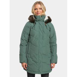 Roxy Pehelykabát Ellie Jk Otlr ERJJK03554 Zöld Regular Fit