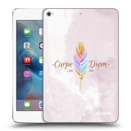 Átlátszó szilikon tok az alábbi táblagépre Apple iPad mini 4 - Carpe Diem