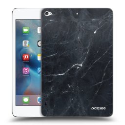 Átlátszó szilikon tok az alábbi táblagépre Apple iPad mini 4 - Black marble