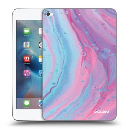 Átlátszó szilikon tok az alábbi táblagépre Apple iPad mini 4 - Pink liquid