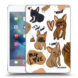 Átlátszó szilikon tok az alábbi táblagépre Apple iPad mini 4 - Frenchies