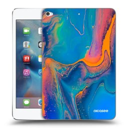 Átlátszó szilikon tok az alábbi táblagépre Apple iPad mini 4 - Rainbow