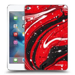 Átlátszó szilikon tok az alábbi táblagépre Apple iPad mini 4 - Red black