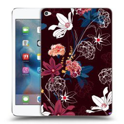 Átlátszó szilikon tok az alábbi táblagépre Apple iPad mini 4 - Dark Meadow