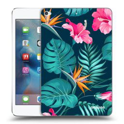 Átlátszó szilikon tok az alábbi táblagépre Apple iPad mini 4 - Pink Monstera