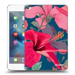 Fekete szilikon tok az alábbi táblagépre Apple iPad mini 4 - Hibiscus