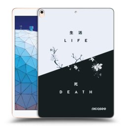 Átlátszó szilikon tok az alábbi táblagépre Apple iPad Air 10.5" 2019 (3.gen) - Life - Death
