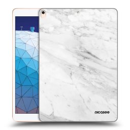 Átlátszó szilikon tok az alábbi táblagépre Apple iPad Air 10.5" 2019 (3.gen) - White marble