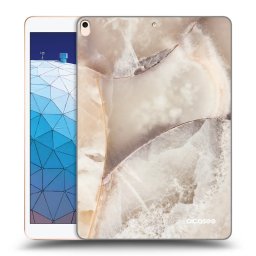 Átlátszó szilikon tok az alábbi táblagépre Apple iPad Air 10.5" 2019 (3.gen) - Cream marble