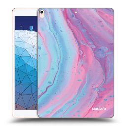 Átlátszó szilikon tok az alábbi táblagépre Apple iPad Air 10.5" 2019 (3.gen) - Pink liquid