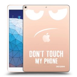 Átlátszó szilikon tok az alábbi táblagépre Apple iPad Air 10.5" 2019 (3.gen) - Don't Touch My Phone