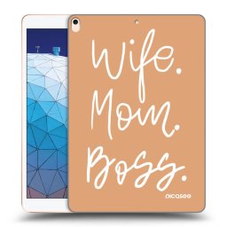 Átlátszó szilikon tok az alábbi táblagépre Apple iPad Air 10.5" 2019 (3.gen) - Boss Mama