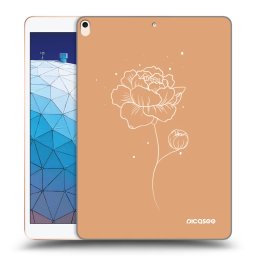 Átlátszó szilikon tok az alábbi táblagépre Apple iPad Air 10.5" 2019 (3.gen) - Peonies