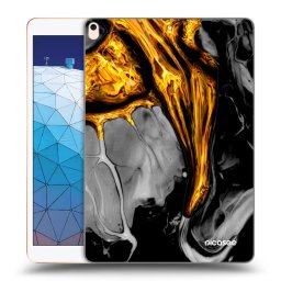 Átlátszó szilikon tok az alábbi táblagépre Apple iPad Air 10.5" 2019 (3.gen) - Black Gold