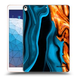Átlátszó szilikon tok az alábbi táblagépre Apple iPad Air 10.5" 2019 (3.gen) - Gold blue