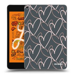Átlátszó szilikon tok az alábbi táblagépre Apple iPad mini 2019 (5. gen) - Lots of love