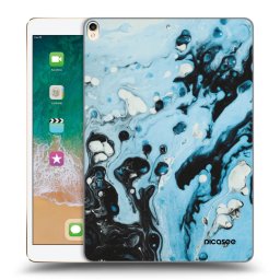 Átlátszó szilikon tok az alábbi táblagépre Apple iPad Pro 10.5" 2017 (2. gen) - Organic blue