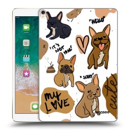 Átlátszó szilikon tok az alábbi táblagépre Apple iPad Pro 10.5" 2017 (2. gen) - Frenchies