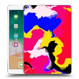 Átlátszó szilikon tok az alábbi táblagépre Apple iPad Pro 10.5" 2017 (2. gen) - Watercolor