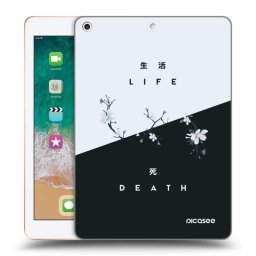 Átlátszó szilikon tok az alábbi táblagépre Apple iPad 9.7" 2018 (6. gen) - Life - Death