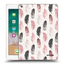 Átlátszó szilikon tok az alábbi táblagépre Apple iPad 9.7" 2018 (6. gen) - Feather 2