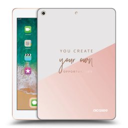 Átlátszó szilikon tok az alábbi táblagépre Apple iPad 9.7" 2018 (6. gen) - You create your own opportunities