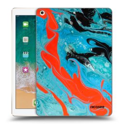 Átlátszó szilikon tok az alábbi táblagépre Apple iPad 9.7" 2017 (5. gen) - Blue Magma