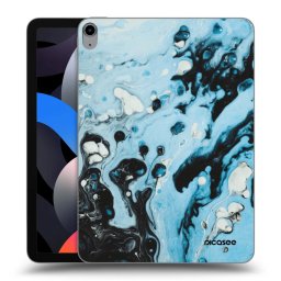 Átlátszó szilikon tok az alábbi táblagépre Apple iPad Air 4 10.9" 2020 - Organic blue