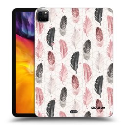 Fekete szilikon tok az alábbi táblagépre Apple iPad Pro 11" 2020 (2.gen) - Feather 2