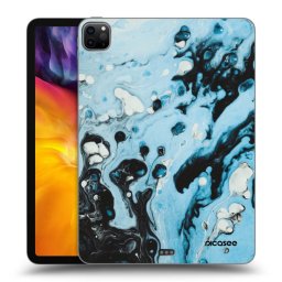 Fekete szilikon tok az alábbi táblagépre Apple iPad Pro 11" 2020 (2.gen) - Organic blue