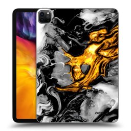 Fekete szilikon tok az alábbi táblagépre Apple iPad Pro 11" 2020 (2.gen) - Black Gold 2
