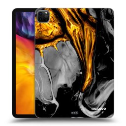 Fekete szilikon tok az alábbi táblagépre Apple iPad Pro 11" 2020 (2.gen) - Black Gold