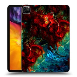 Fekete szilikon tok az alábbi táblagépre Apple iPad Pro 11" 2020 (2.gen) - Universe