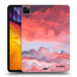 Fekete szilikon tok az alábbi táblagépre Apple iPad Pro 11" 2020 (2.gen) - Sunset
