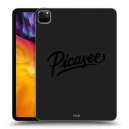Fekete szilikon tok az alábbi táblagépre Apple iPad Pro 11" 2020 (2.gen) - Picasee - old logo - black