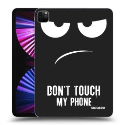 Fekete szilikon tok az alábbi táblagépre Apple iPad Pro 11" 2021 (3.gen) - Don't Touch My Phone
