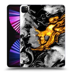 Fekete szilikon tok az alábbi táblagépre Apple iPad Pro 11" 2021 (3.gen) - Black Gold 2