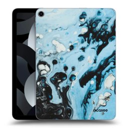 Átlátszó szilikon tok az alábbi táblagépre Apple iPad Air 5 10.9" 2022 - Organic blue