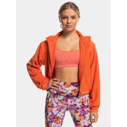 Roxy Polár kabát Wow Zip Up Jkt Plfl ERJPF03141 Narancssárga Regular Fit