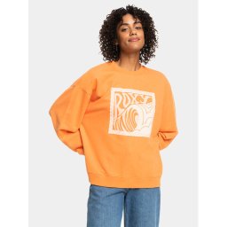 Roxy Pulóver Take Yourplaceb Otlr ERJFT04745 Narancssárga Regular Fit