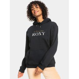 Roxy Pulóver Surfstokhoodbru Otlr ERJFT04740 Szürke Regular Fit