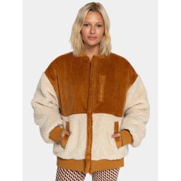 Billabong Bomber dzseki Wave Melody EBJJK00114 Ekru Regular Fit