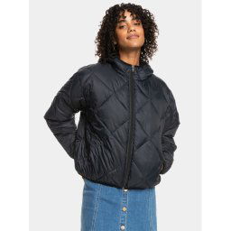Roxy Átmeneti kabát Wind Swept Hood Jckt ERJJK03571 Szürke Regular Fit